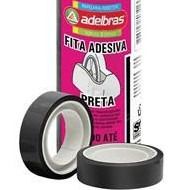 Fita Adesiva Polisil 12 mm x 10 m (Preta) - Unidade