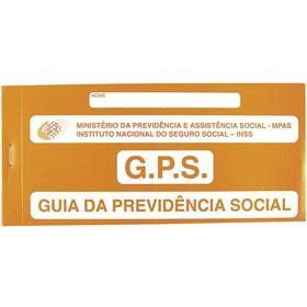 Impresso Previdência Social Carne Gps 12x02fls. - Tamoio