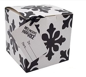 Embalagem Decorada para Caneca (Flor de Lotus) - Pacote com 12 Unidades