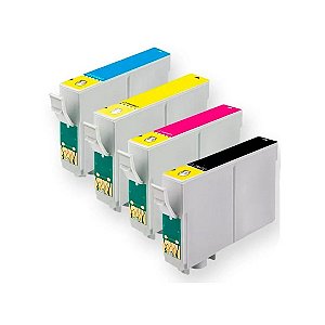 Compatível: Kit Colorido de Cartucho de Tinta 117 732 733 734 para Epson T23 T24 TX105 TX115