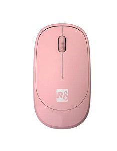Mouse sem Fio 3 Botões 1000DPI Color Fit Rosa - Letron 1709 R8