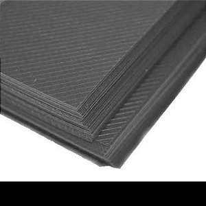 Capa para Encadernação Oficio 216X330 Opaco Preta KZ7873 - 10 Unidades