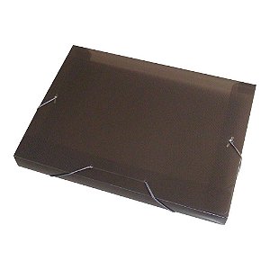 Pasta Plástica Mini 20mm com Elástico Soft Fume 160016 - Polibras