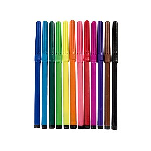 Canetinha Hidrográfica 12 Cores - Leo & Leo