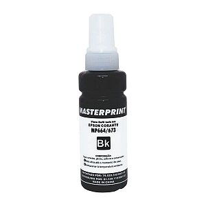 Tinta Black Corante Compatível 664 673 para Epson L355 L365 L375 L380 L396 L495 L550 L575 100ml