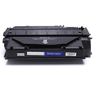 Toner Preto Compatível com 5949X 7553X 49X 53X para HP 1320 1320n 1320nw 3390 3392 M2727 P2014 P2015 P2015dn 7.000