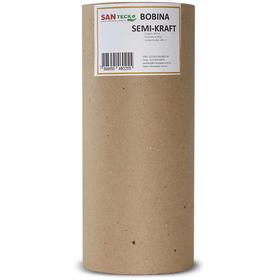 Papel Semi Kraft Bobina 40CMX200M. 60gs Bobina 472 - Santeck