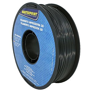 Filamento 3D - ABS Premium Preto Rolo 1KG (1.75mm)