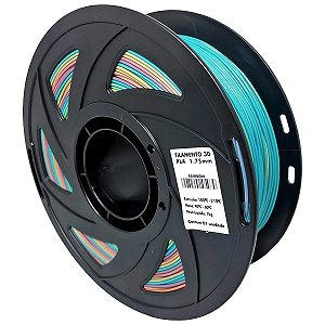 Filamento 3D - PLA Rainbow - Rolo 1KG (1.75mm)
