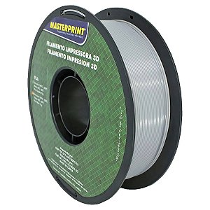 Filamento 3D - PLA Cinza - Rolo 1KG (1.75mm)
