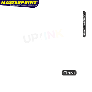 Filamento 3D - PLA Cinza - Rolo 1KG (1.75mm)