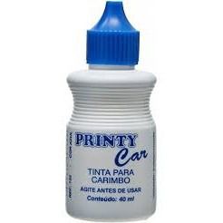 Tinta para Carimbo 40ml Azul - Carbrink