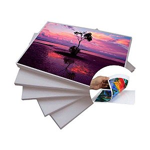 Papel Fotográfico Adesivo 80g A4 Resistente à Água - 20 fls