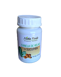 Canela de Velho +Sucupira 60 caps. de 500 mg