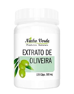 Extrato de Oliveira 120 Capsulas de 500 mg