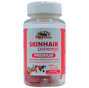 Skinhair Gummys Premium. suplemento alimentar em Gomas 30 gummys