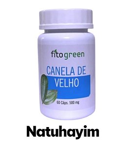 Canela de Velho Ninho Verde 500mg – 60 Cápsulas Naturais