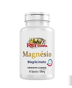 Magnésio Bisglicinato 500mg – 60 Cápsulas | Alta Absorção e Energia Celular