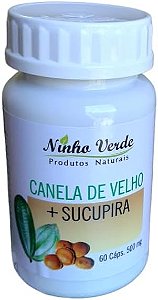 Canela de Velho + Sucupira 60 Cap. de 500mg