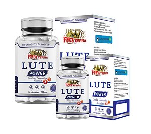 Lute power/ Luteina Zeaxantina - Vitamina A e C 30 capsulas de 750mg Kit