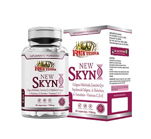 Colágeno Hidrolisado + Peptídeos Bioativos + Vitaminas + Coenzima Q10 – 30 cápsulas 750mg
