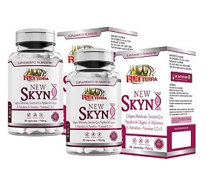 Kit 2 Colágeno Hidrolisado + Peptídeos Bioativos + Vitaminas + Coenzima Q10 – 30 cápsulas 750mg