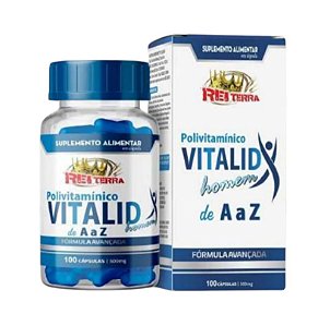 Polivitamnico Vitalid - de A a Z 100 capsulas de 500mg