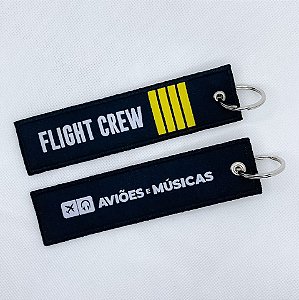 Chaveiro Crew Aviões e Músicas