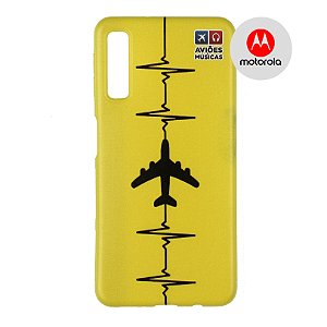 Capa para Smartphone Yellow - Motorola - Aviões e Músicas