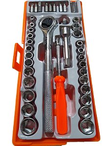 Jogo de soquetes 40 peças Sparta.