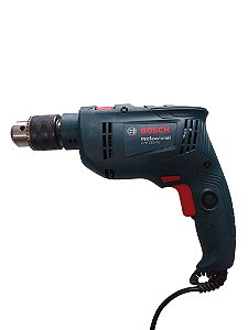 Furadeira profissional GSB 550 Re 14 acessórios Bosch.