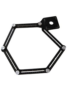 Esquadro multifunções em alumínio 6 partes Lith.