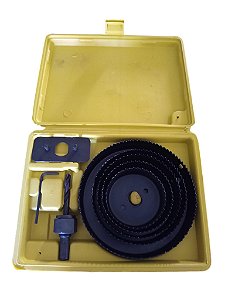 Jogo de serra copo 8 peças Fertak.