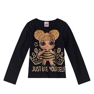 Blusa Infantil Feminina Estampa LoL Surprise Malwee Kids