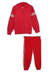 Conjunto 2pçs Cativa Kids Longo Infantil Listras