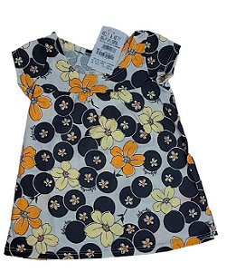 Vestido Infantil Estampado  Kely Kety