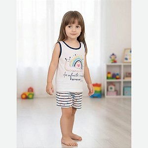 Pijama Infantil Feminino Ao Infinito e Além Izitex