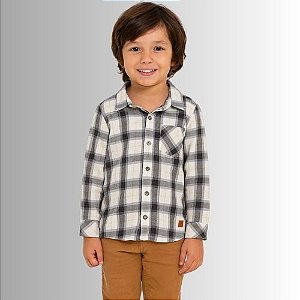 Camisa PUC Infantil Xadrez Masculina