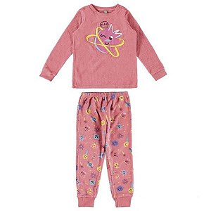 Pijama Infantil Feminino em Soft Malwee Kids