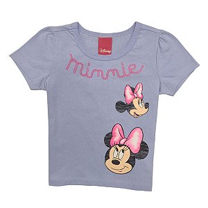 Blusa Infantil Feminina Estampa Minnie- Cativa Disney