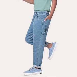 Calça Jeans  Menino Cintura Média -Malwee Kids