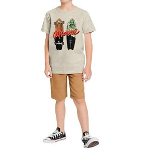 Conjunto Menino Curto Skate  Shorts e Camiseta - Rei Rex