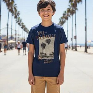 Conjunto Menino  Curto Camiseta  e  Shorts - Rei Rex