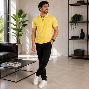 Camisa Polo Masculina Slim - Enfim