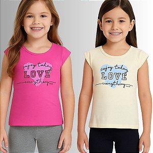 Conjunto Infantil Menina Love- Kely Kety