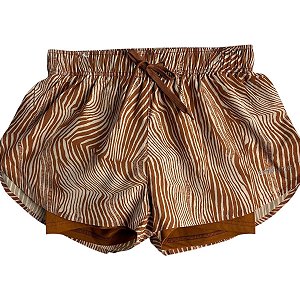 Shorts  Duplo Feminino Estampado  Enfim Active