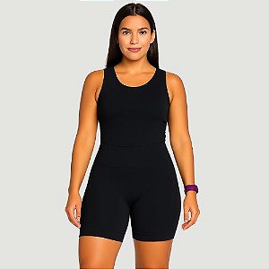 Shorts Selene Feminino Basico Sem Costura Canelado Fitness