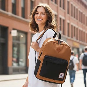 Mochila Unissex Escolar – Estilo Casual e Espaçosa