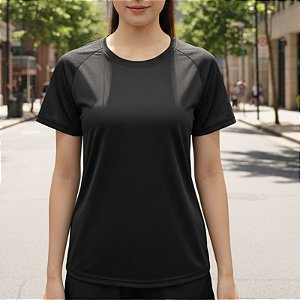 Camiseta Feminina Dry Fit com Detalhes Vazados – Leve, Respirável e Estilosa Selene