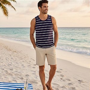 Regata Masculina Musculosa em Malha Leve Hering
